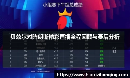 贝兹尔对阵朗斯精彩直播全程回顾与赛后分析